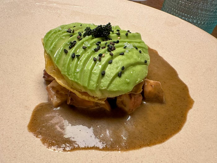 Four Seasons Tamarindo Sal octopus tostada