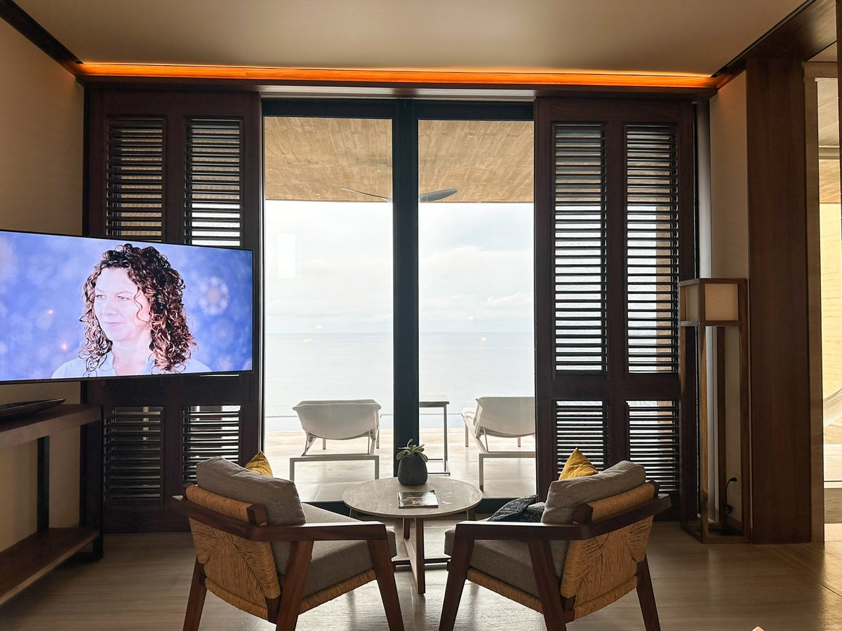 Four Seasons Tamarindo Suite floor to ceiling windows and views