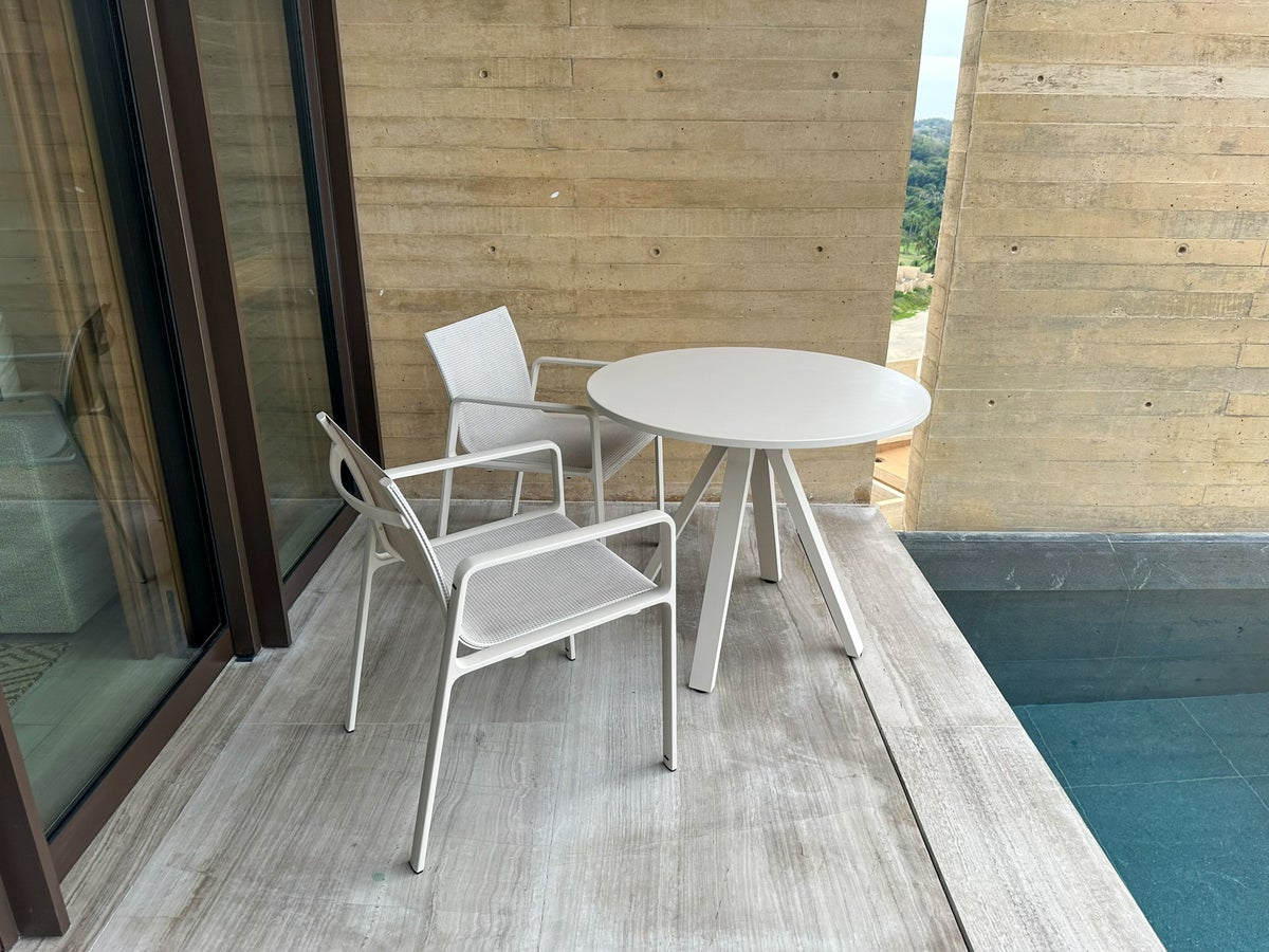 Four Seasons Tamarindo Suite outdoor coffee table