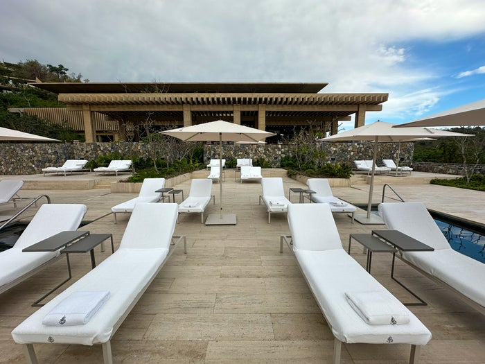 Four Seasons Tamarindo family pool chairs 