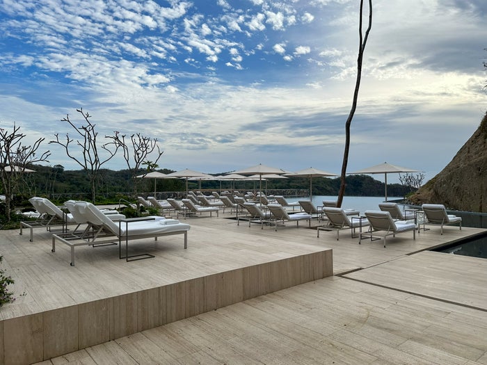 Four Seasons Tamarindo family pool chairs