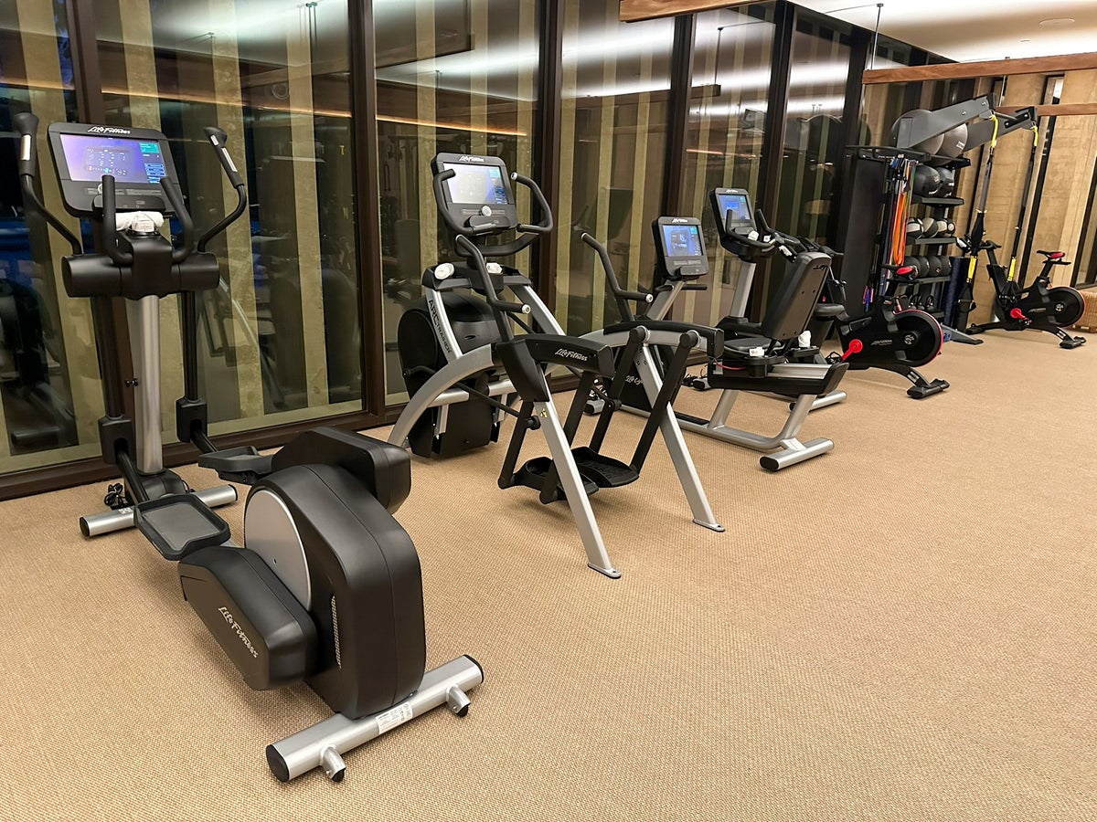 Four Seasons Tamarindo fitness center cardio machines