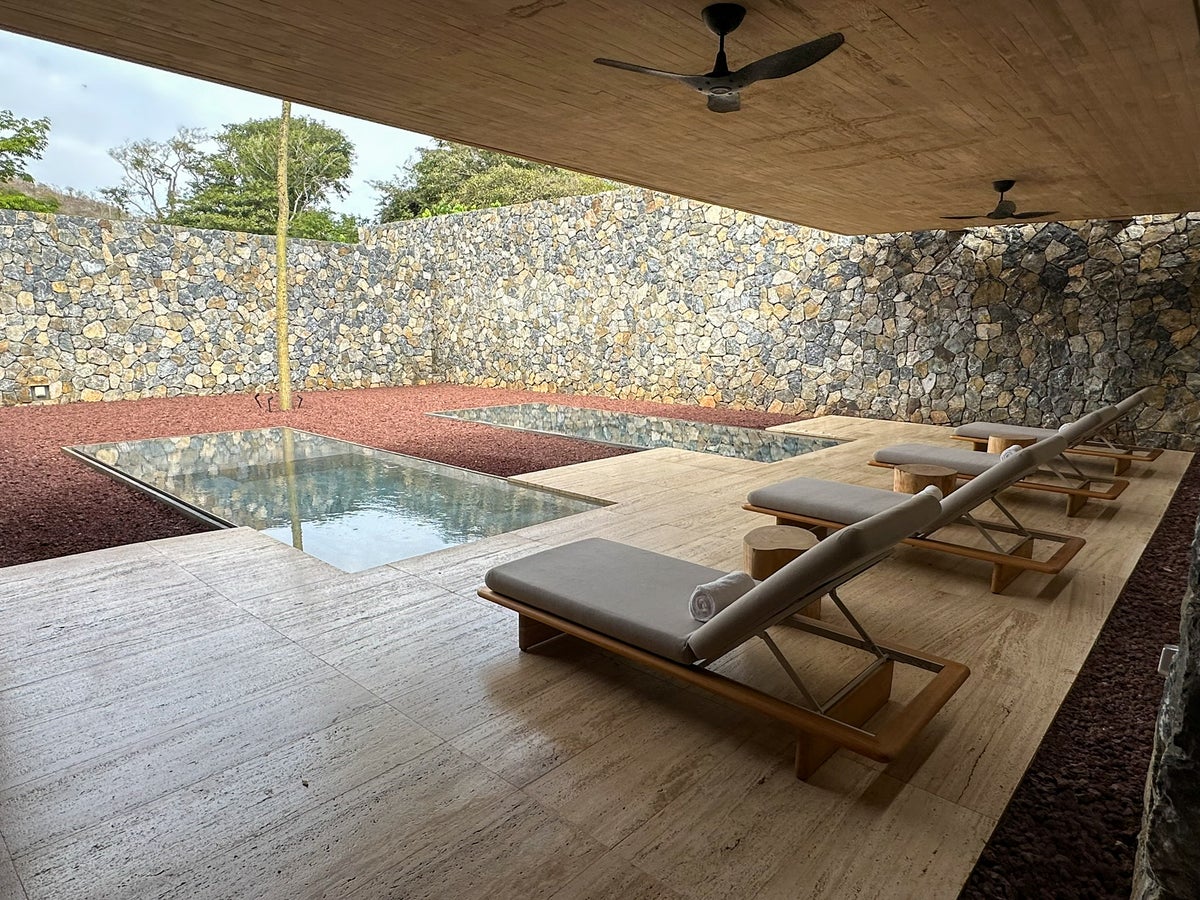 Four Seasons Tamarindo spa outdoor relaxation area