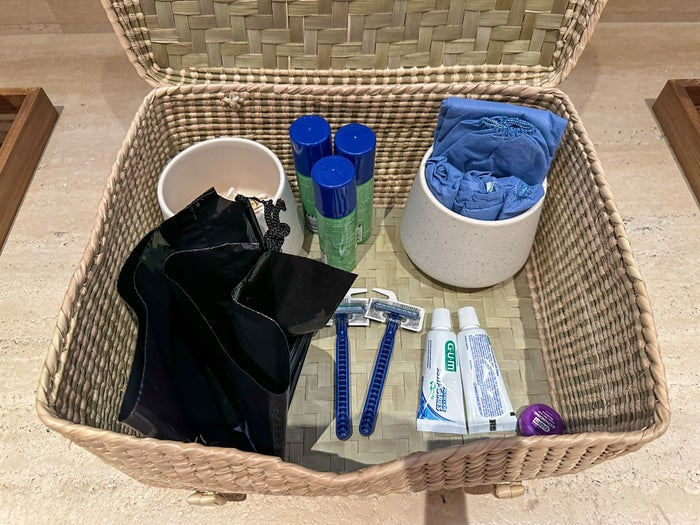 Four Seasons Tamarindo spa toiletries