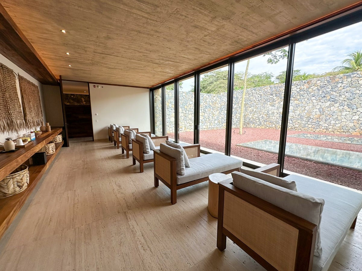 Four Seasons Tamarindo spa treatment waiting room