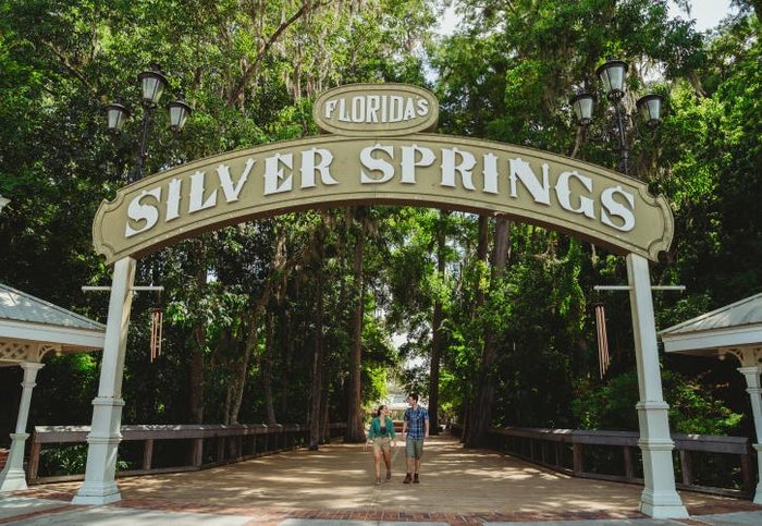 Silver Springs State Park sign Silver Springs State Park sign