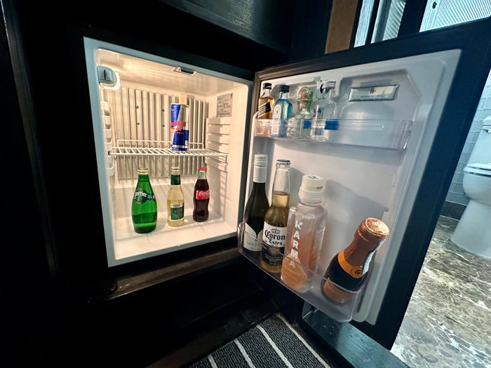 Gild Hall minibar Gild Hall minibar