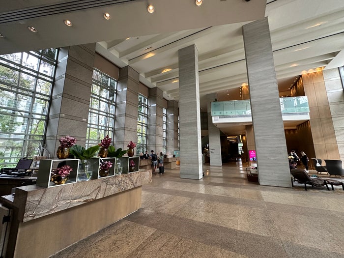 Grand Hyatt Sao Paulo front desk Grand Hyatt Sao Paulo front desk