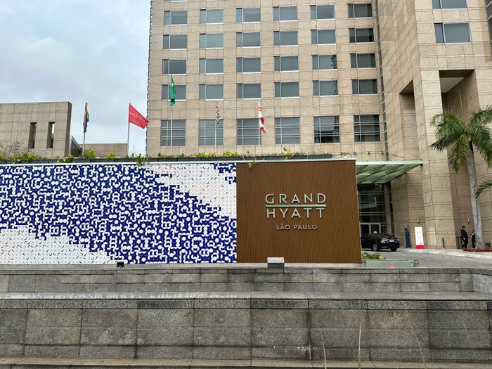 Grand Hyatt Sao Paulo front Grand Hyatt Sao Paulo front