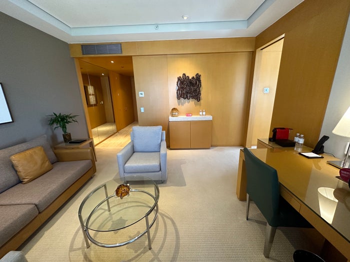 Grand Hyatt Sao Paulo suite living room view Grand Hyatt Sao Paulo suite living room view