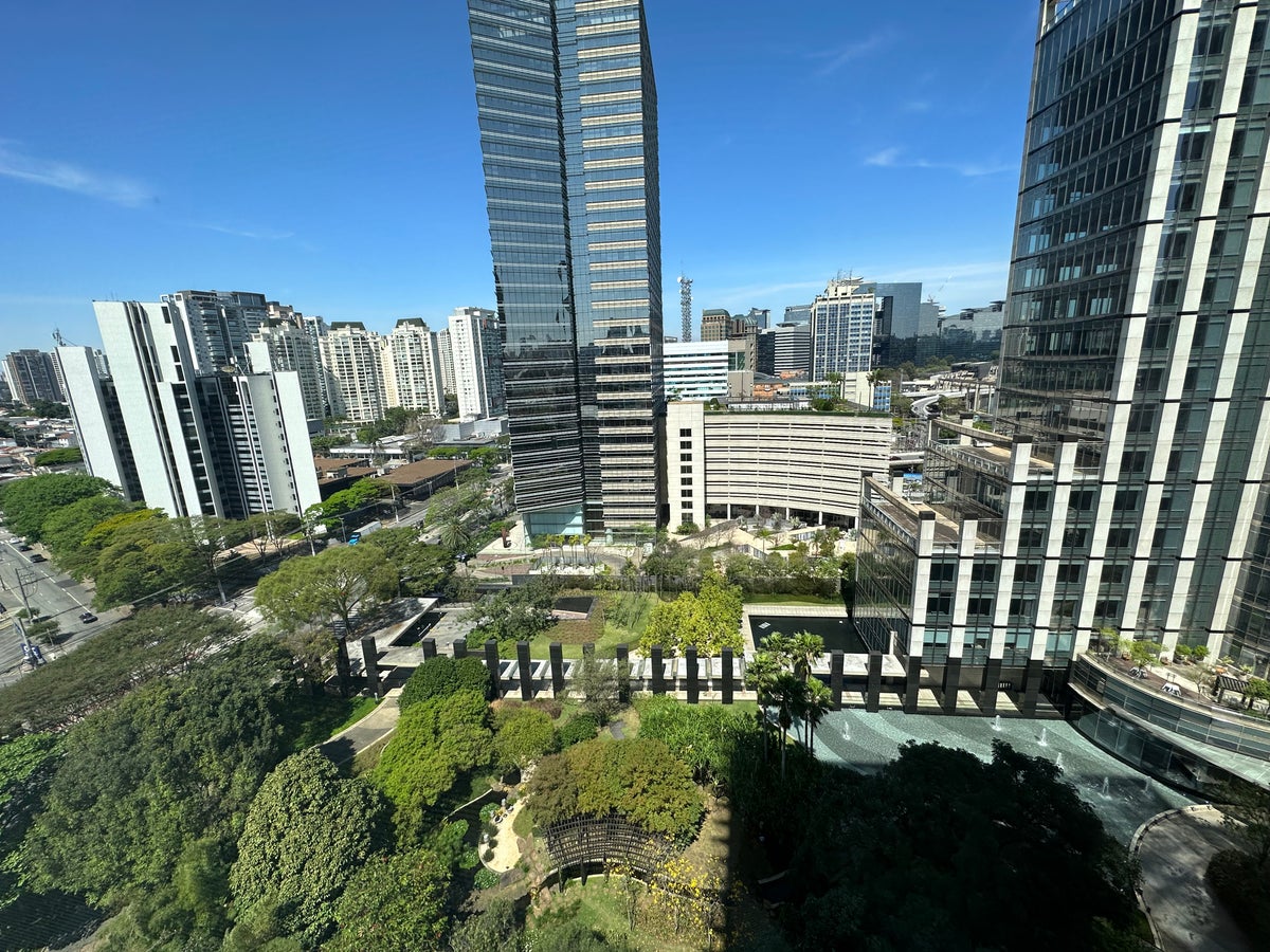 Grand Hyatt Sao Paulo suite view