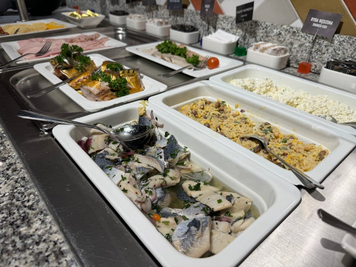 Hampton by Hilton Gdansk Old Town breakfast cold items Hampton by Hilton Gdansk Old Town breakfast cold items