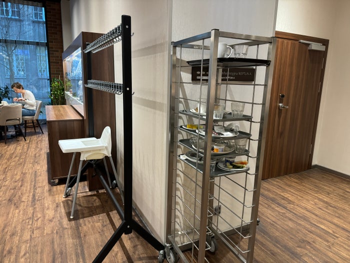 Hampton by Hilton Gdansk Old Town breakfast tray return Hampton by Hilton Gdansk Old Town breakfast tray return