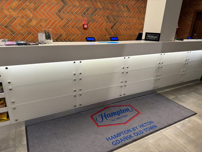 Hampton by Hilton Gdansk Old Town front desk Hampton by Hilton Gdansk Old Town front desk