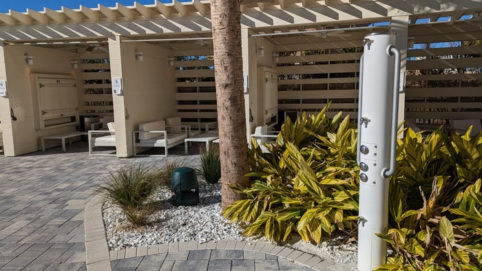 Hilton Pensacola Beach amenities pool shower Hilton Pensacola Beach amenities pool shower