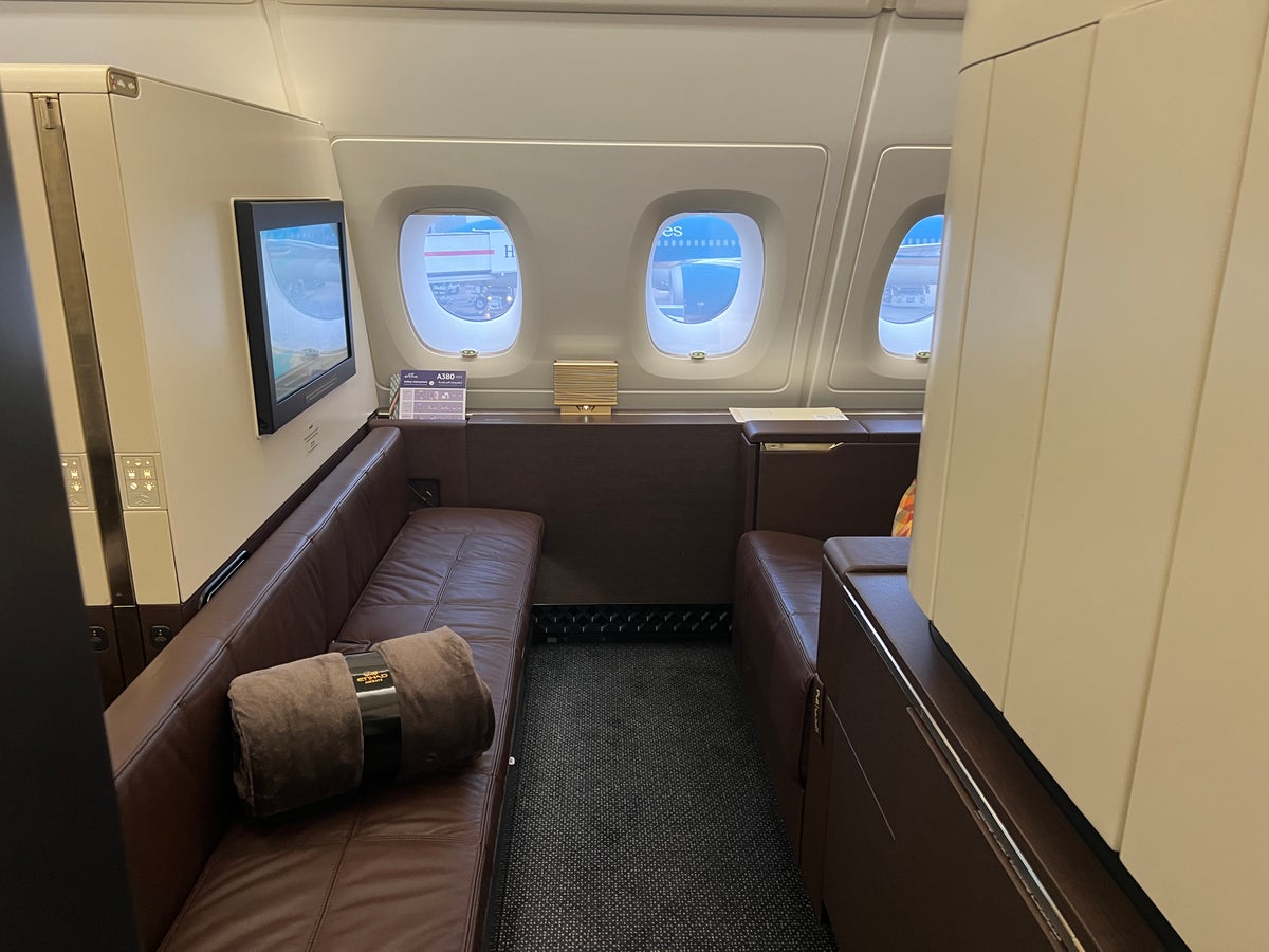 Etihad First Class Apartment Suite A380 Space
