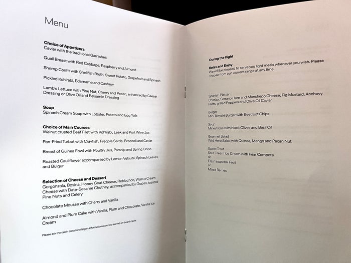 LH F A346 menu LH F A346 menu
