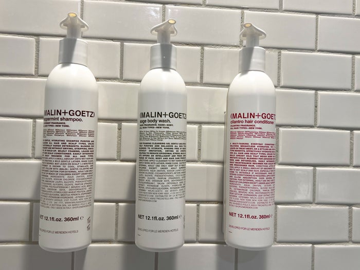 Le Meridien Columbus The Joseph bath products Le Meridien Columbus The Joseph bath products