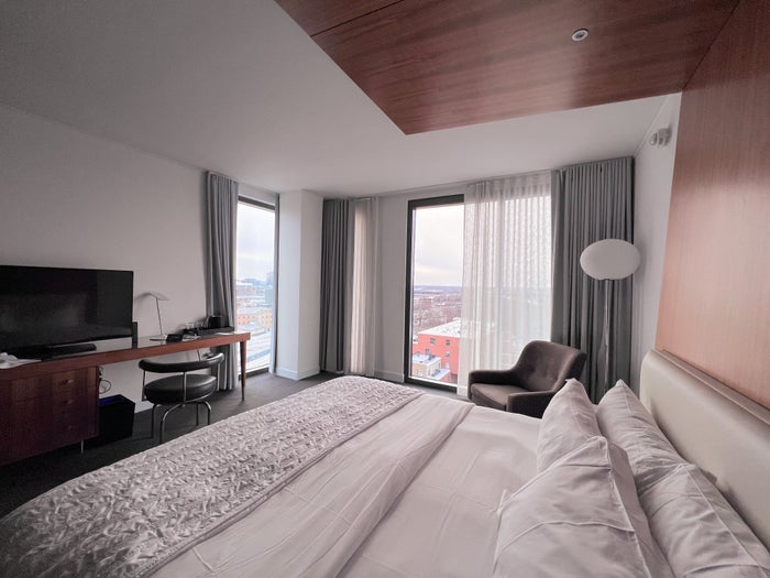 Le Meridien Columbus The Joseph corner king room city view Le Meridien Columbus The Joseph corner king room city view