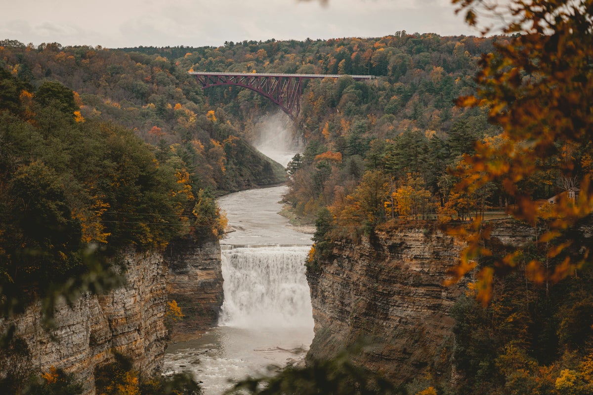 Letchworth State Park for Fall Foliage