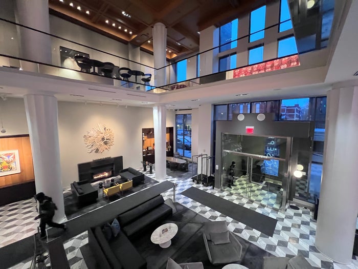Lobby at Le Meridien Columbus The Joseph Lobby at Le Meridien Columbus The Joseph