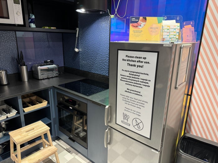 MEININGER Krakow Centrum kitchen fridge