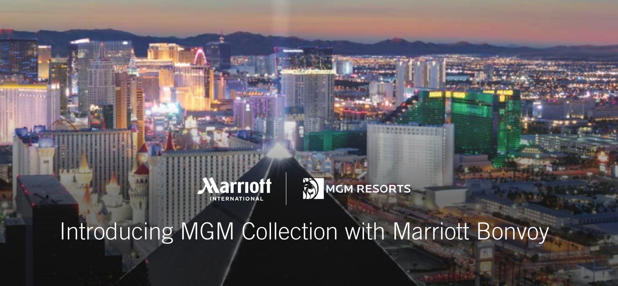 MGM Rewards Marriott Bonvoy Partnership