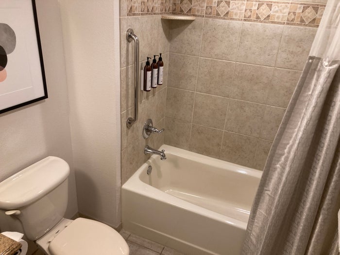 Marriotts Grand Chateau Las Vegas 2BR Villa 2nd bathroom shower Marriotts Grand Chateau Las Vegas 2BR Villa 2nd bathroom shower