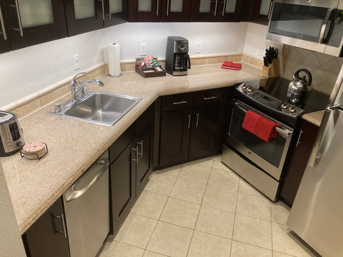 Marriotts Grand Chateau Las Vegas 2BR Villa kitchen Marriotts Grand Chateau Las Vegas 2BR Villa kitchen