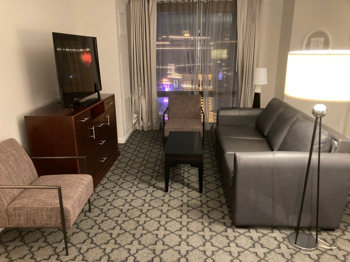 Marriotts Grand Chateau Las Vegas 2BR Villa living room Marriotts Grand Chateau Las Vegas 2BR Villa living room