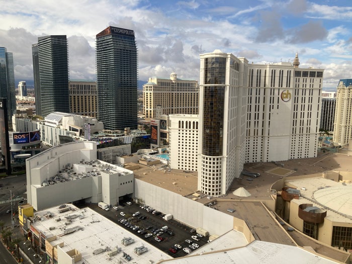 Marriotts Grand Chateau Las Vegas 2BR Villa view towards The Strip Marriotts Grand Chateau Las Vegas 2BR Villa view towards The Strip