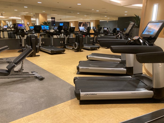 Marriotts Grand Chateau Las Vegas gym cardio machines Marriotts Grand Chateau Las Vegas gym cardio machines