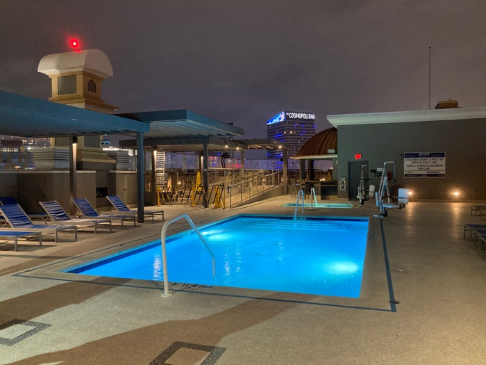 Marriotts Grand Chateau Las Vegas rooftop pool Marriotts Grand Chateau Las Vegas rooftop pool