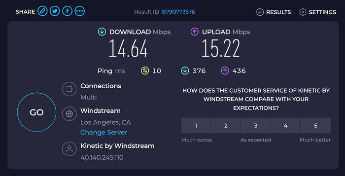 Marriotts Grand Chateau Las Vegas speed test Marriotts Grand Chateau Las Vegas speed test