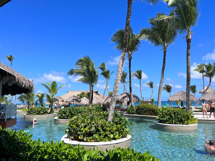 Excellence Punta Cana oceanview suite with pool access Pool at Excellence Punta Cana