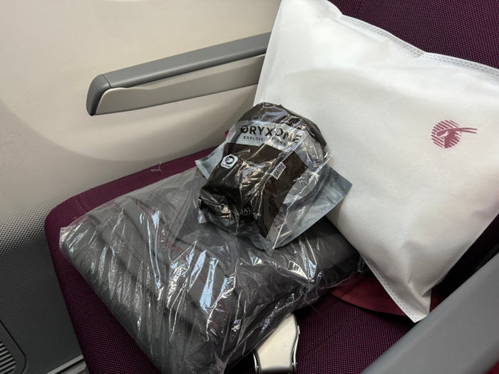 Qatar Airways economy WAW DOH 787 seat placement Qatar Airways economy WAW DOH 787 seat placement