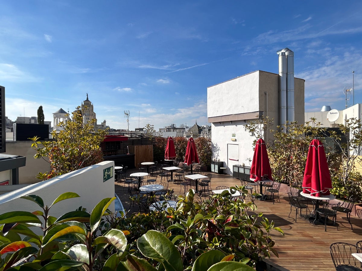 The Principal Madrid Rooftop Terrace