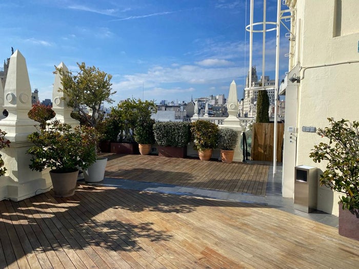 The Principal Madrid Rooftop view
