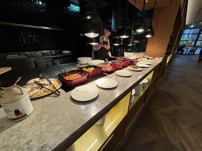 Sheraton Salzburg Breakfast Hot Items 