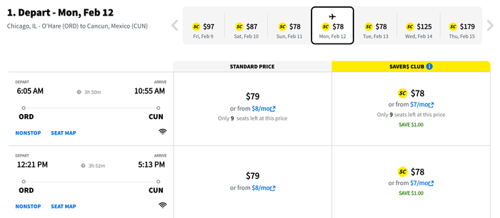 Spirit ORD CUN deal Spirit ORD CUN deal