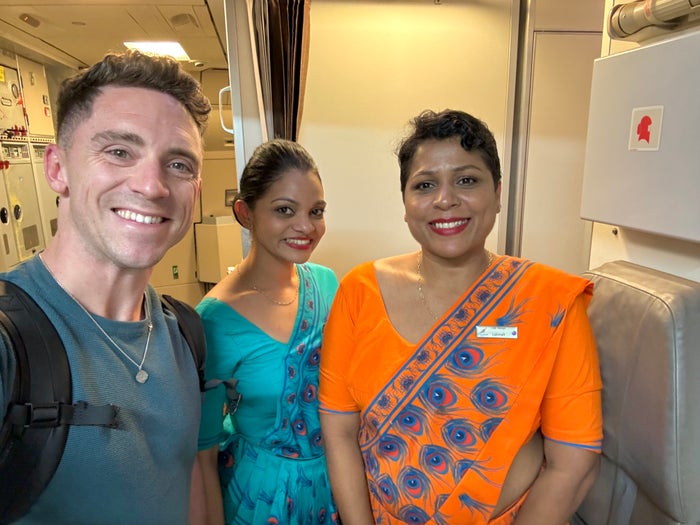 Sri Lankan A330 business class crew