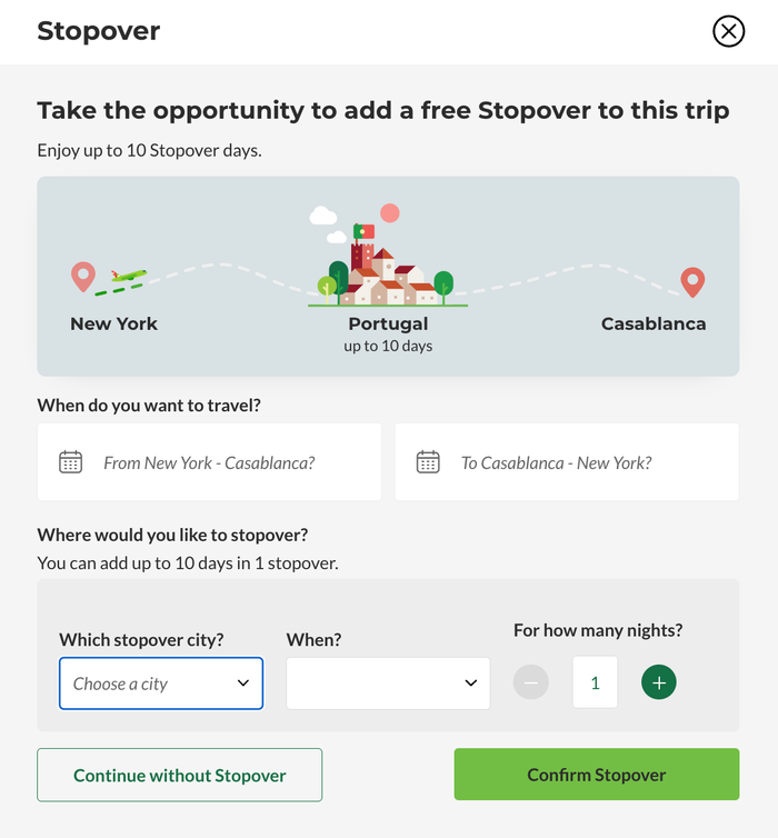 TAP Air Portugal Stopover Program TAP Air Portugal Stopover Program