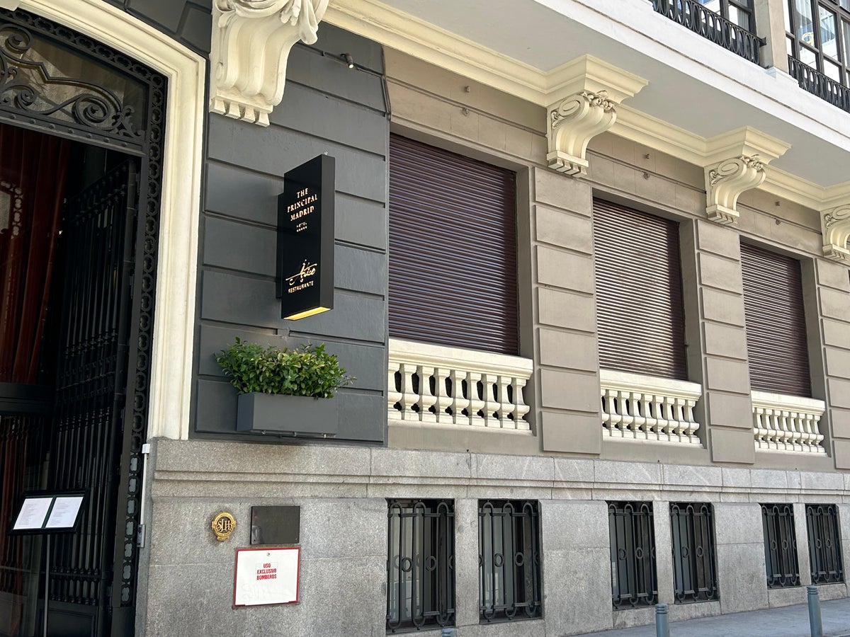 The Principal Madrid Hotel Entrance
