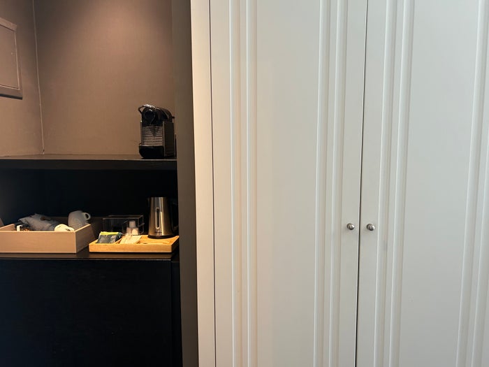 The Principal Madrid Hotel Room Closet Mini Bar
