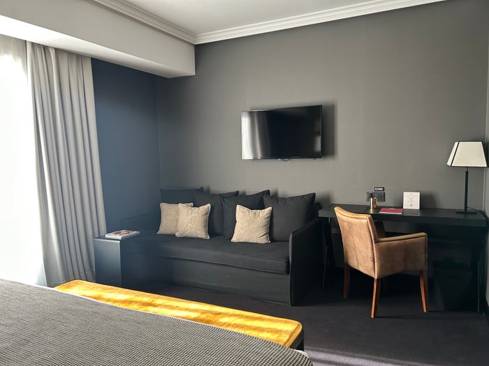 The Principal Madrid Hotel Room Desk and Sofa