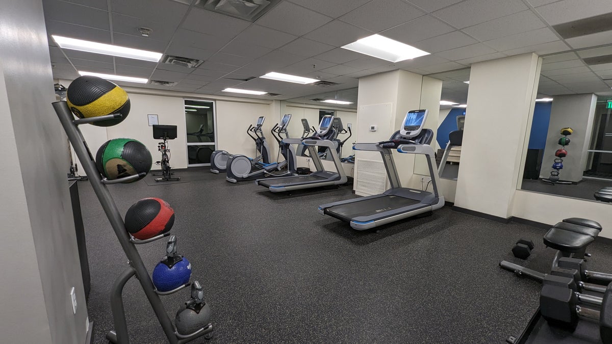 The Troubadour Hotel New Orleans amenities fitness center treadmills