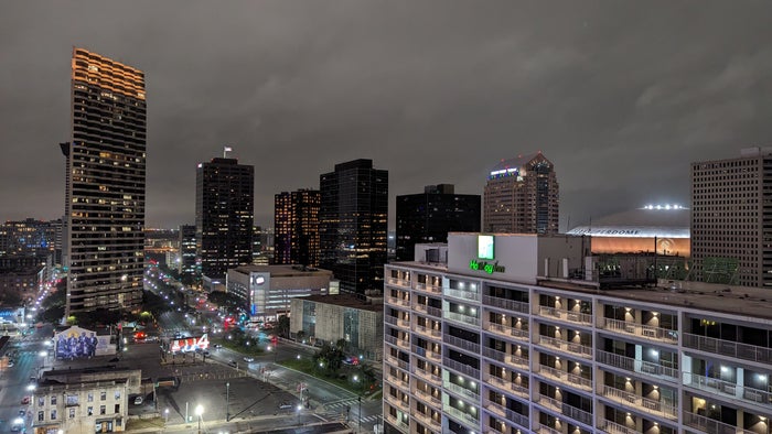 The Troubadour Hotel New Orleans food and beverage Ingenue rooftop bar view The Troubadour Hotel New Orleans food and beverage Ingenue rooftop bar view
