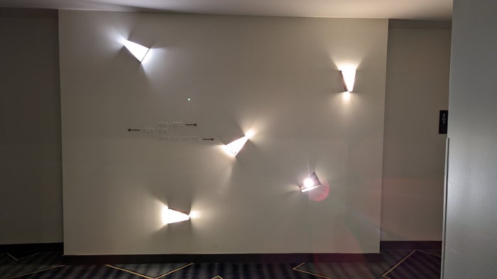 The Troubadour Hotel New Orleans guestroom hallway lights The Troubadour Hotel New Orleans guestroom hallway lights
