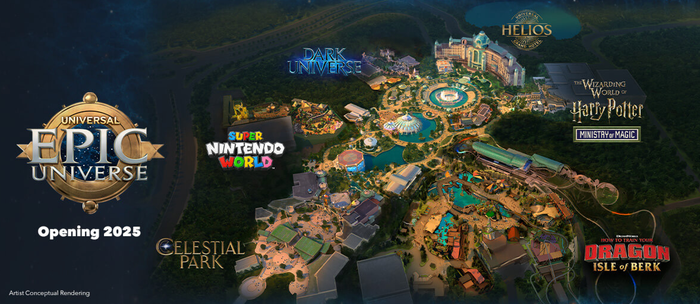 Universal Epic Universe World Map Universal Epic Universe World Map