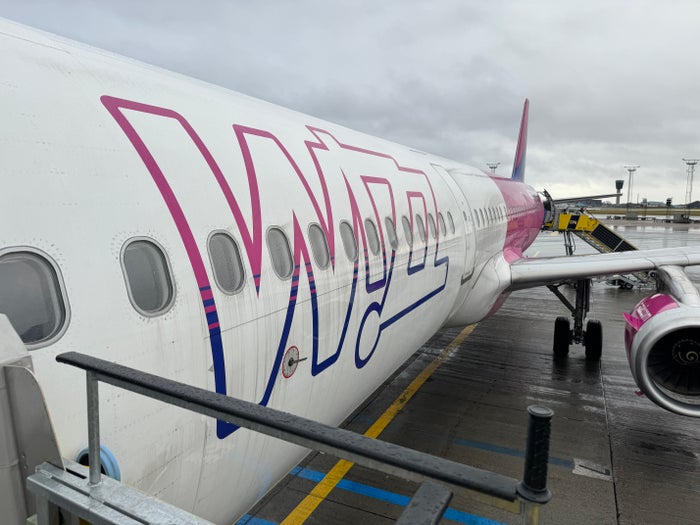 Wizz Air CPH GDN plane exterior Wizz Air CPH GDN plane exterior